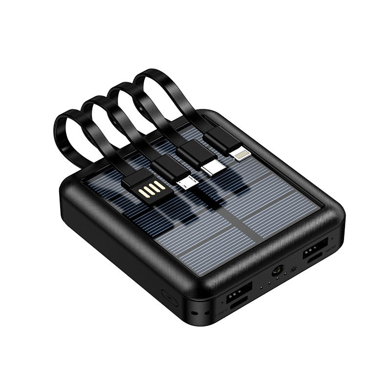 Solar Portable Power Bank with High Capacity