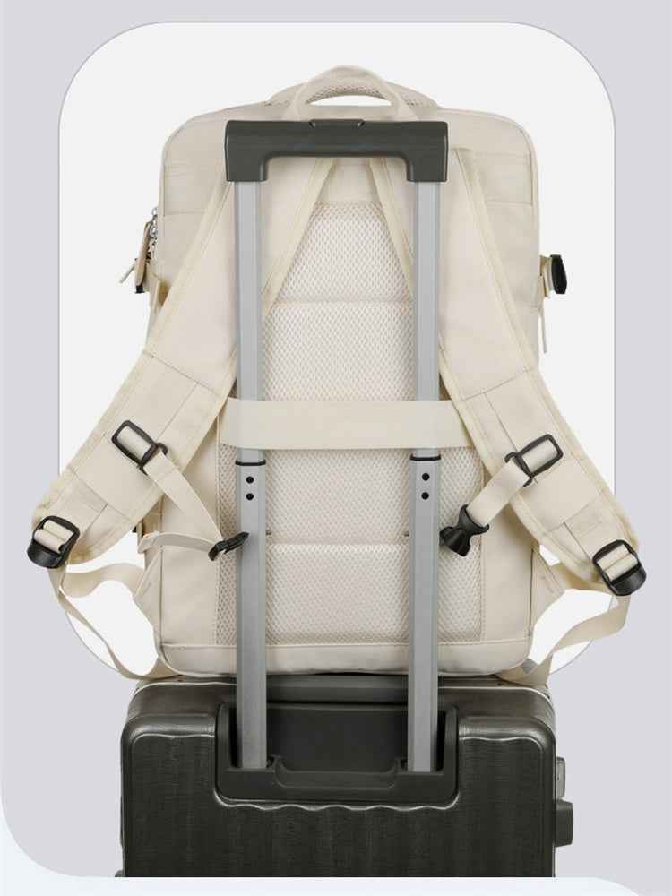 Expandable Travel Backpack with Laptop Compartment