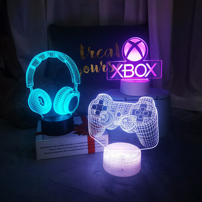 New 3D Visual Game Decoration Lamp. Create gaming e-sports atmosphere