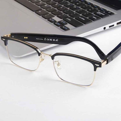 Smart Audio Glasses with Polarized Lenses