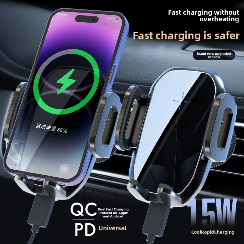 Car Phone Bracket with Wireless Charger