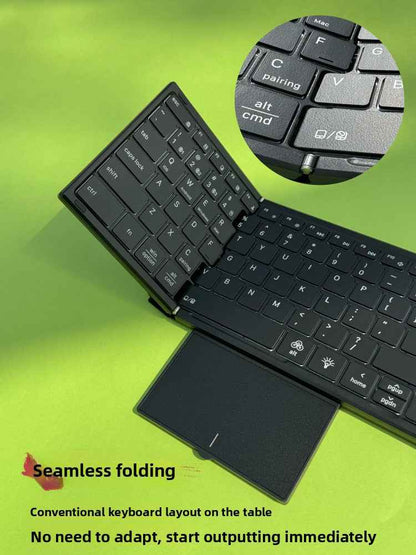Backlit Foldable Wireless Keyboard with Touchpad