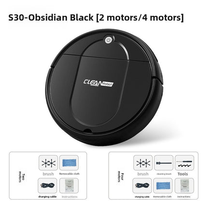 All-in-one Smart Robot Vacuum Cleaner sweeps, vacuums, and mops for comprehensive floor care