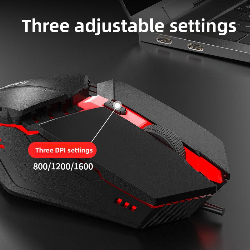 Viper M11  Wired USB Gaming Mouse Luminous Effect