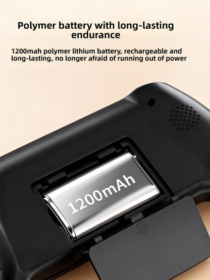 Handheld Game Console with Large Screen 3.5” and Eye Protection, Dual-Player Mode