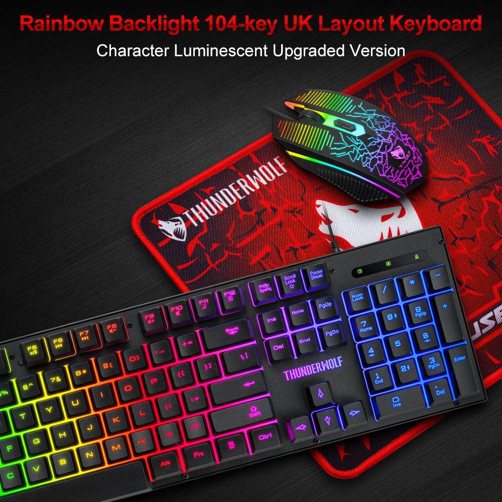 Keyboard Mouse Set for Ultimate Comfort and Precision - ZeeTec Store