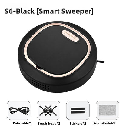 All-in-one Smart Robot Vacuum Cleaner sweeps, vacuums, and mops for comprehensive floor care