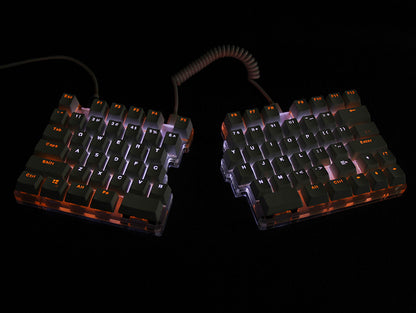 Ergonomic Programmable Mechanical Keyboard Split Design swappable