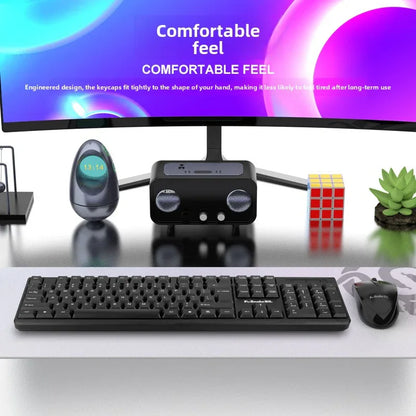 Wireless Keyboard Mouse Set for Seamless Productivity and Comfort - ZeeTec Store