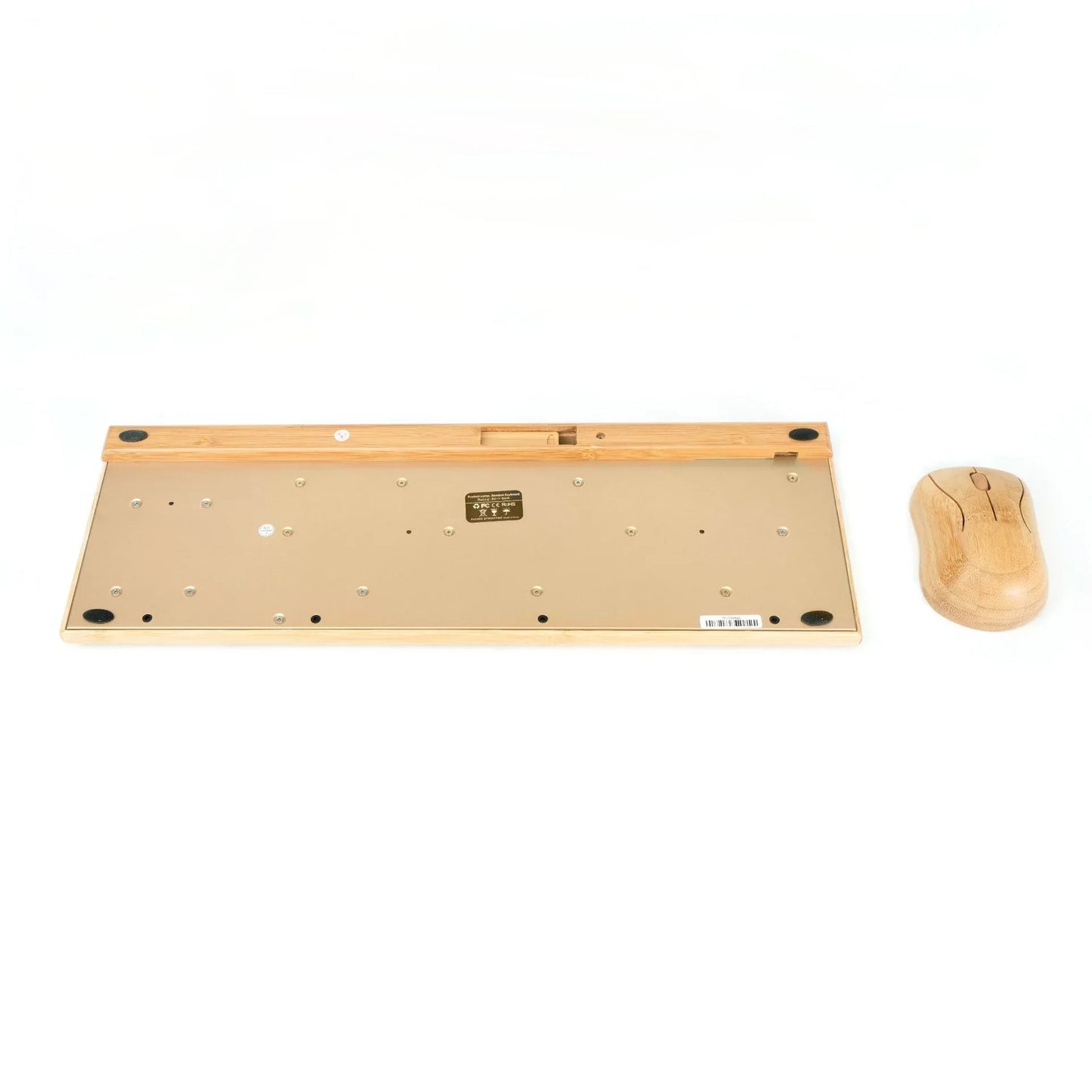 Bamboo wooden mouse and keyboard - ZeeTec Store