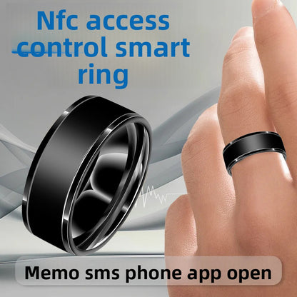 NFC Smart Ring Solar Charging Lightweight