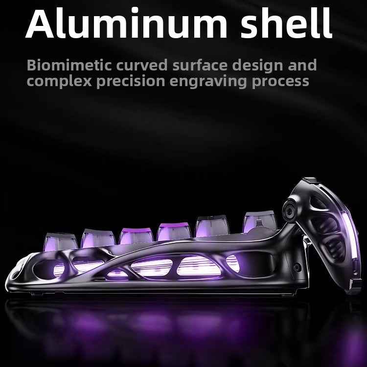 Wireless Mechanical Keyboard for Gaming Cyber Punk K1 Pro
