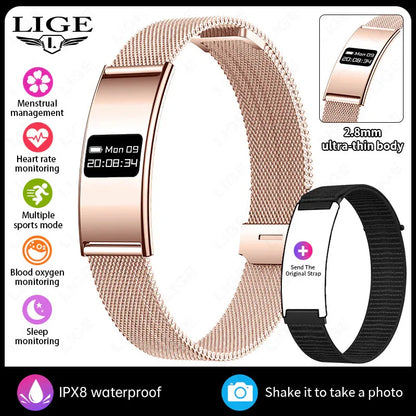 Smart Wristband Heart Rate Tracker with TFT Display - Tracks Heart Rate, Sleep, Steps, Blood Pressure & Smart Alerts - ZeeTec Store