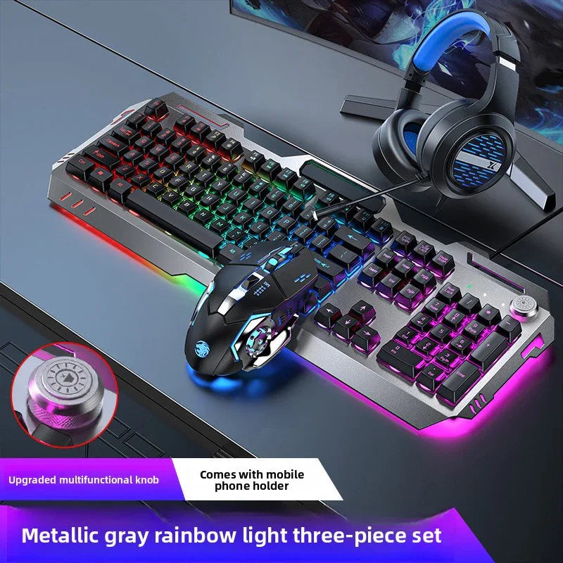 Laptop Wired Keyboard and Mouse Combo for Seamless Productivity - ZeeTec Store