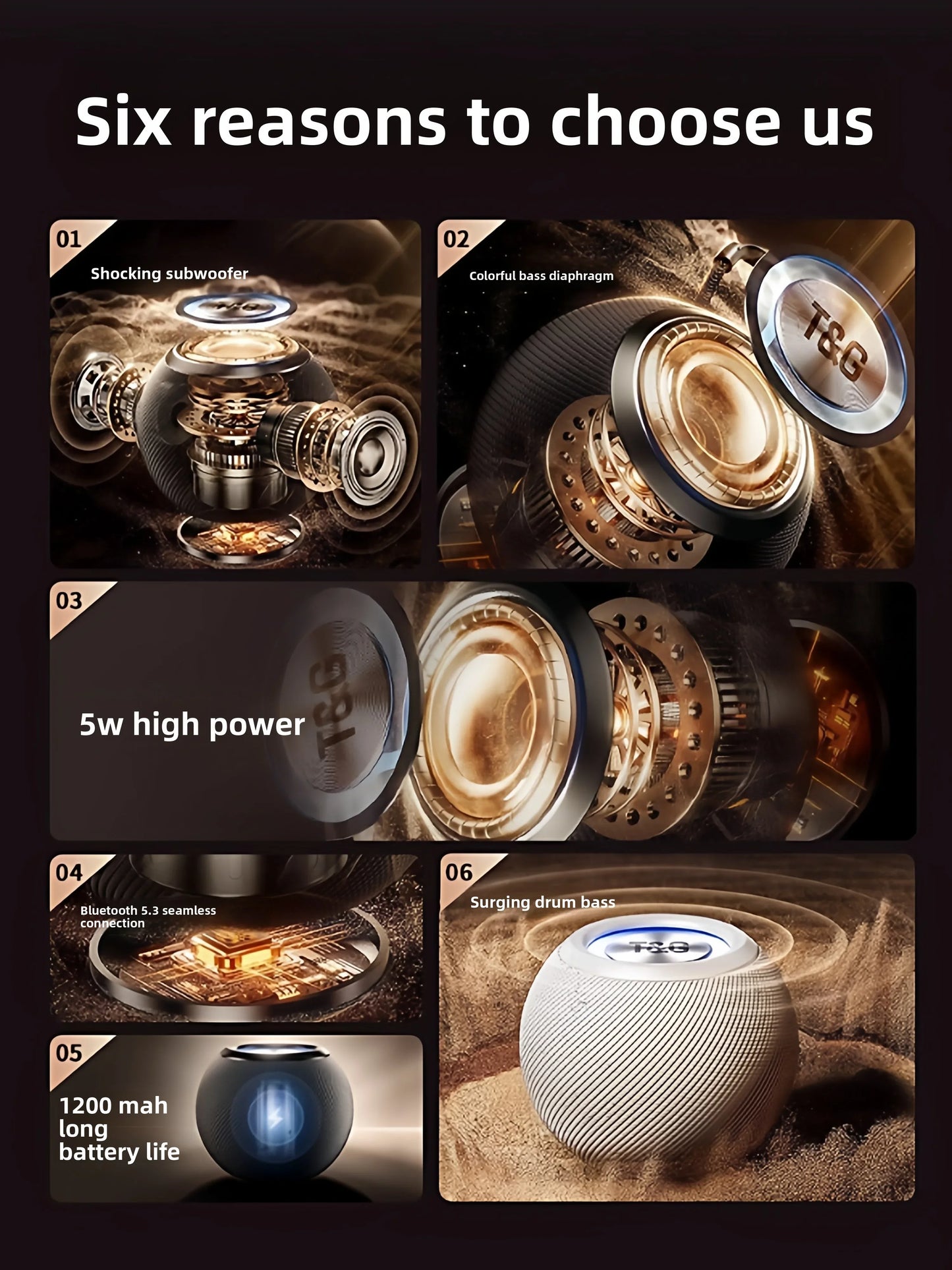 Bluetooth Speaker – High-Quality Sound on the Go - ZeeTec Store