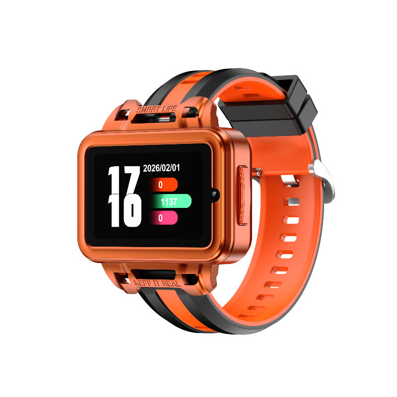 Smartwatch with GPS and Health Monitoring SIM Support Fall Detection