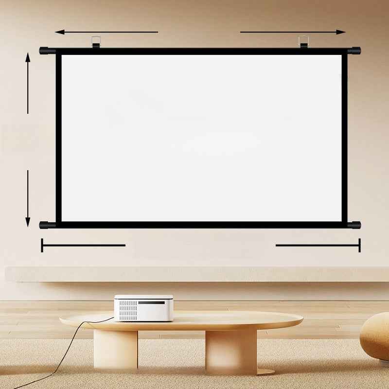 Projector Screen No Drill Universal Compatible