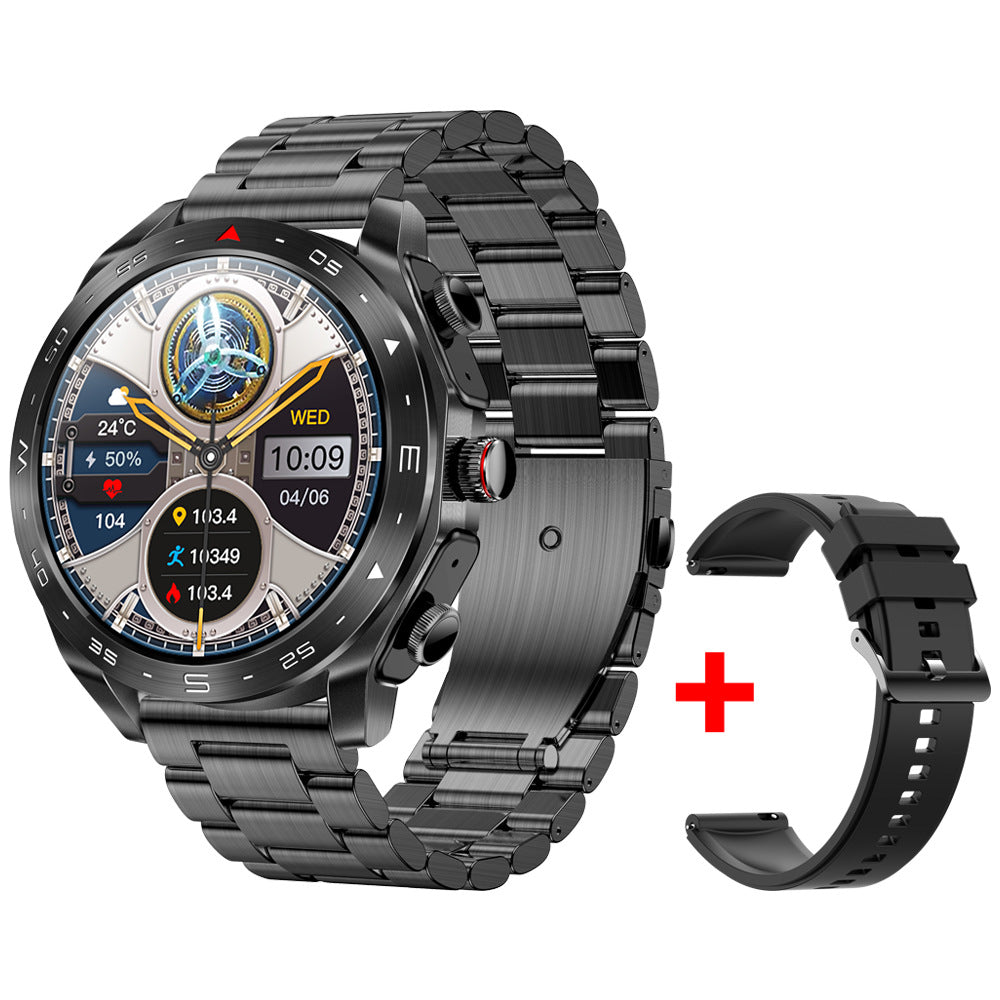 Smart watch with built in Headset, Health monitor Bluetooth call
