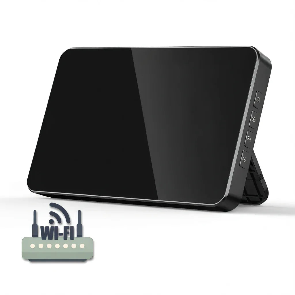 WIFI Digital Clock with Temperature Display and Humidity Monitor - ZeeTec Store