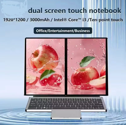 ZeeTec Dual Touch Screen Laptop - 11" FHD Dual Display with Keyboard - ZeeTec Store