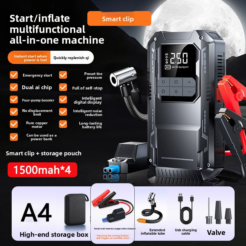 Portable Car Jump Starter Battery Air Pump