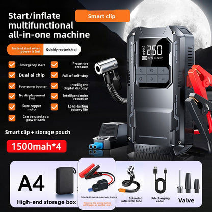 Portable Car Jump Starter Battery Air Pump