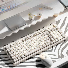 Wireless Keyboard Mouse Backlight Mechanical Feel