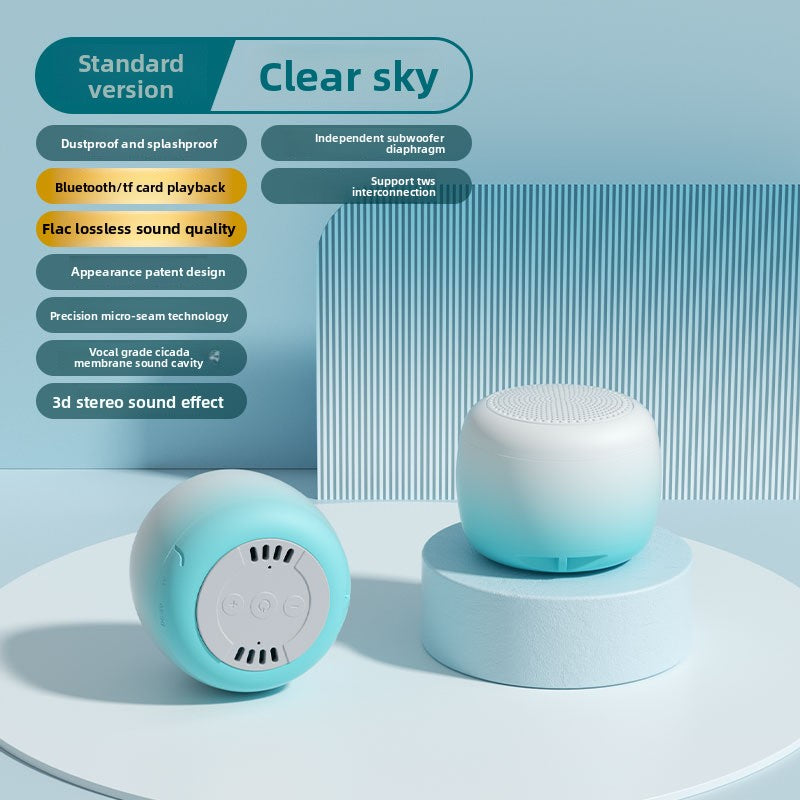 Smart Bluetooth Speaker AI Control Battery Powered