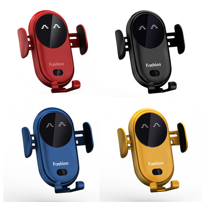 Smart Infrared sensor mobile phone stand charger, Fast Wireless Charging, Dual Mounting Options, Compact & Portable: Lightweight design, Multiple Color Choices