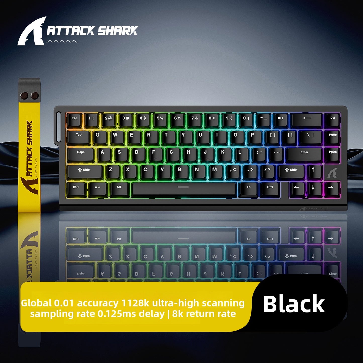 Attack Shark X68HE Pro Magnetic Axis RGB Gaming Mechanical Keyboard