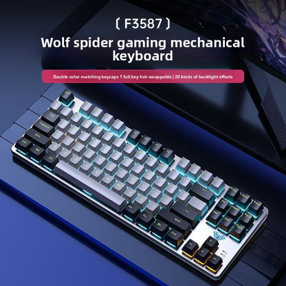Tarantula F3587 Mechanical Keyboard - Wired Performance for Gamers