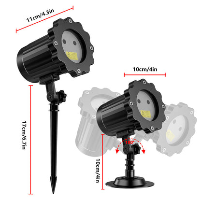 Starry sky laser light festive Atmosphere Ideal for Christmas, holidays, parties, and weddings