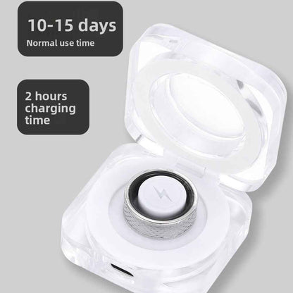 S925 Silver Smart Ring with Sleep Monitoring and Step Counter