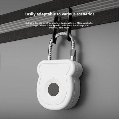 Smart Fingerprint Lock Padlock, High Durability, Long Battery Life, Fast Scanning