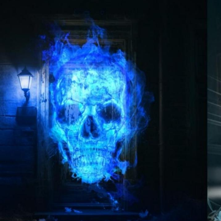 LED projection lamp Water Pattern Halloween Festive