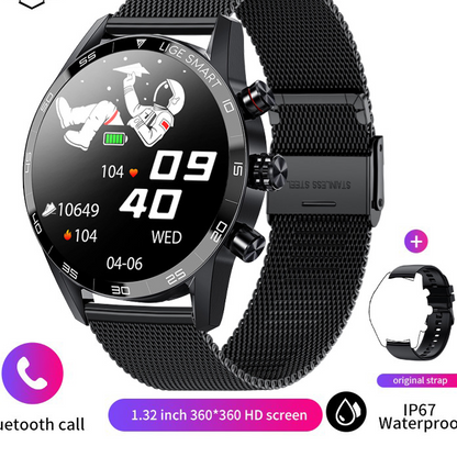 Lige Sleek Multifunctional Bluetooth Smart Watch
