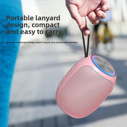 Wireless Bluetooth Speaker with Subwoofer Portable Compact Lightweight