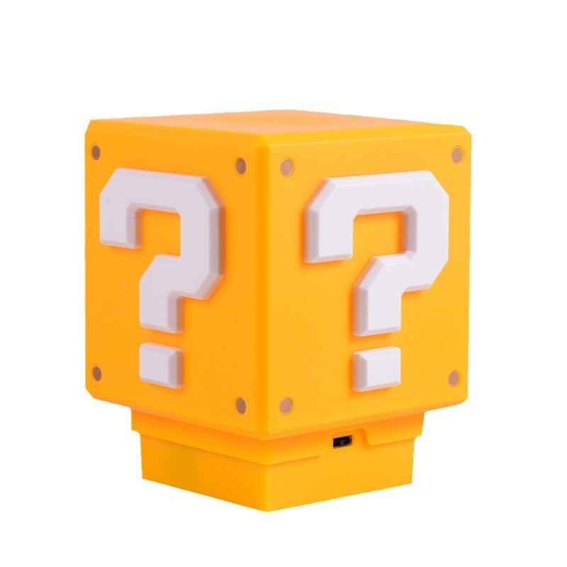 Mario Question Mark LED Sound Night Light