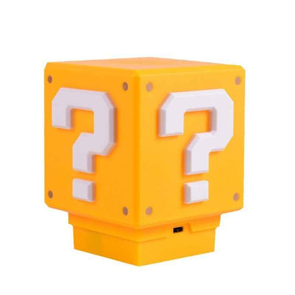 Mario Question Mark LED Sound Night Light