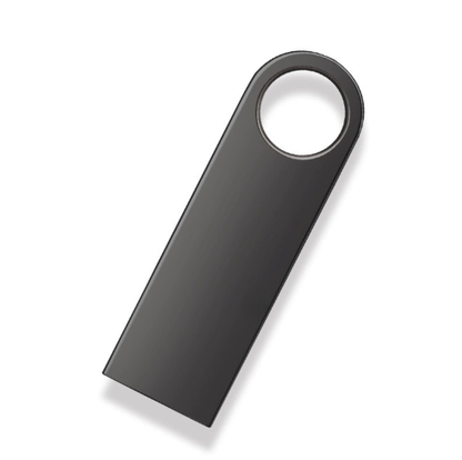 Metal USB drive with security features