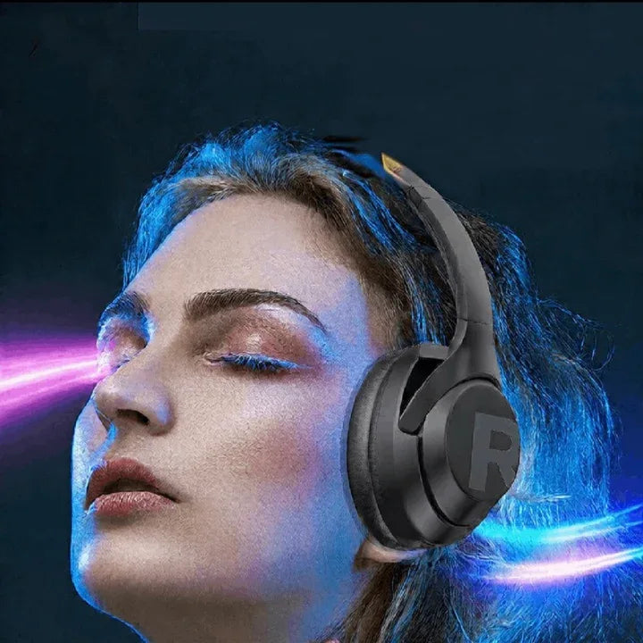 Bluetooth Sports Gaming Headphones - Wireless & Wired Bilateral Stereo with 8+ Hours Playback, Voice Control, Low Latency, Comfortable Fit - ZeeTec Store