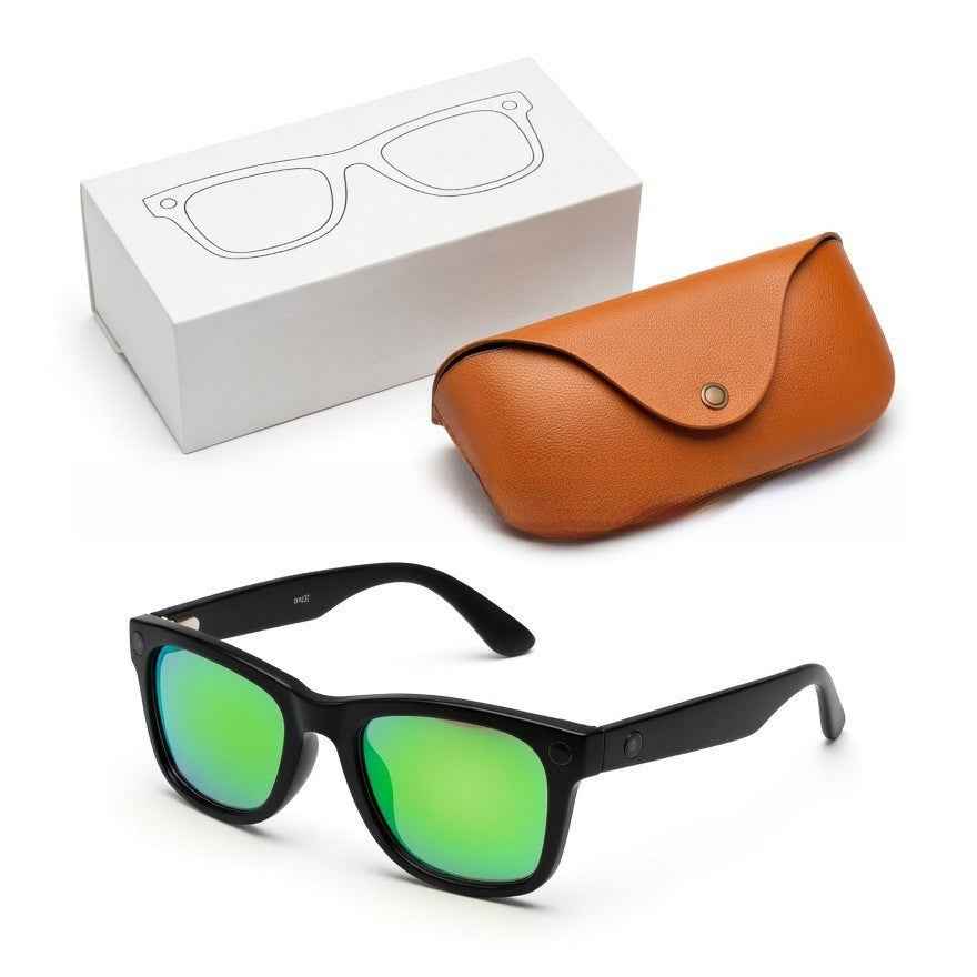 Smart Glasses with Charging Case 8MP Camera
