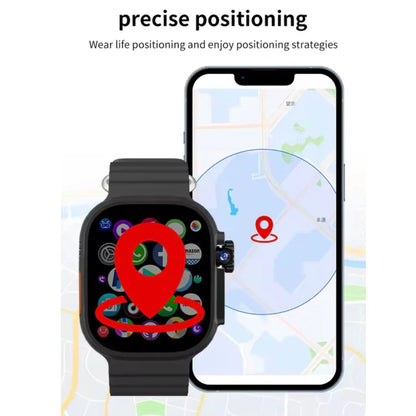 High-Performance Smart Watch for Men and Women - Ultra Thin 2.29 Inch AMOLED, 4G-5G SIM Card, 190° Rotating 8MP HD Camera, Call & SMS Function, Health Tracking, Durable Stainless Steel Case & Silicone Strap - ZeeTec Store