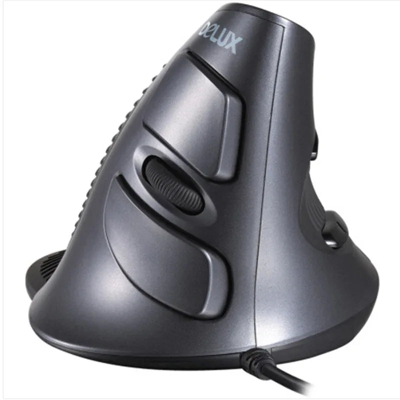 Wired Vertical Mouse for Ergonomic Comfort and Precision Control - ZeeTec Store