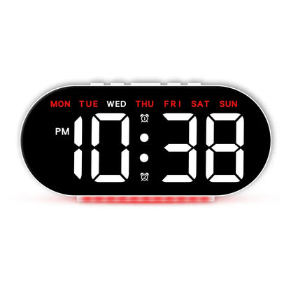 LED Digital Alarm Clock with Date Display - Stylish and Functional Timekeeping - ZeeTec Store
