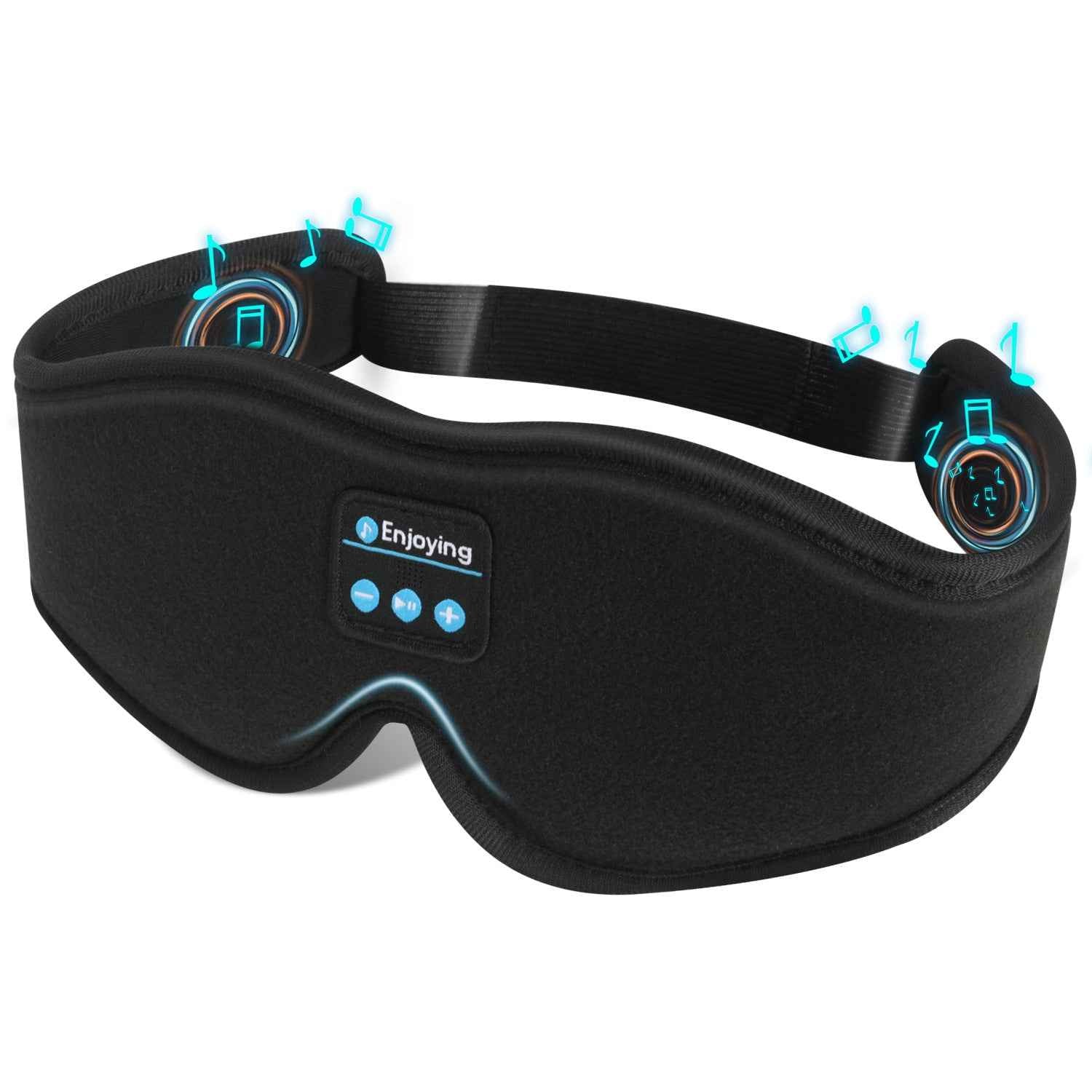 Wireless Bluetooth Sleep Mask with Stereo Sound