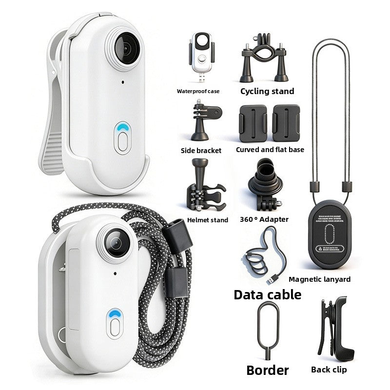 Wireless WiFi Action Camera with Magnetic Clip