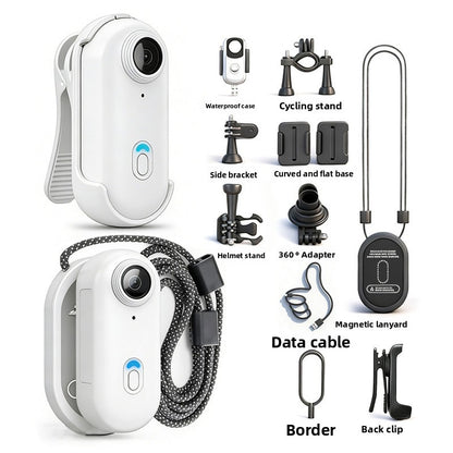 Wireless WiFi Action Camera with Magnetic Clip