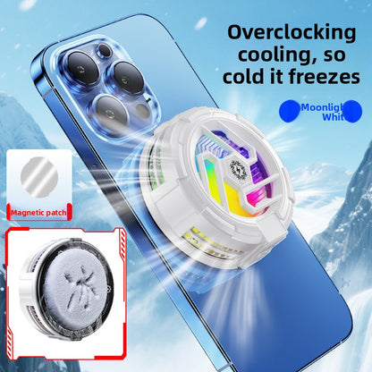 Magnetic Semiconductor Frost Phone Cooler with Digital Display