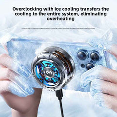 High-power mobile phone cooler